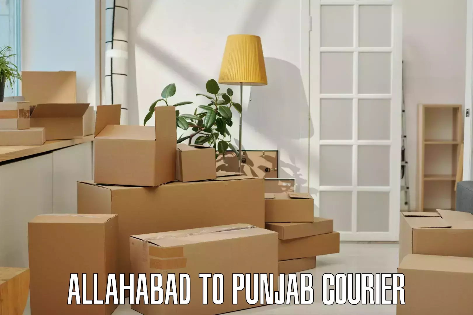 Smart courier technologies Allahabad to Ajnala