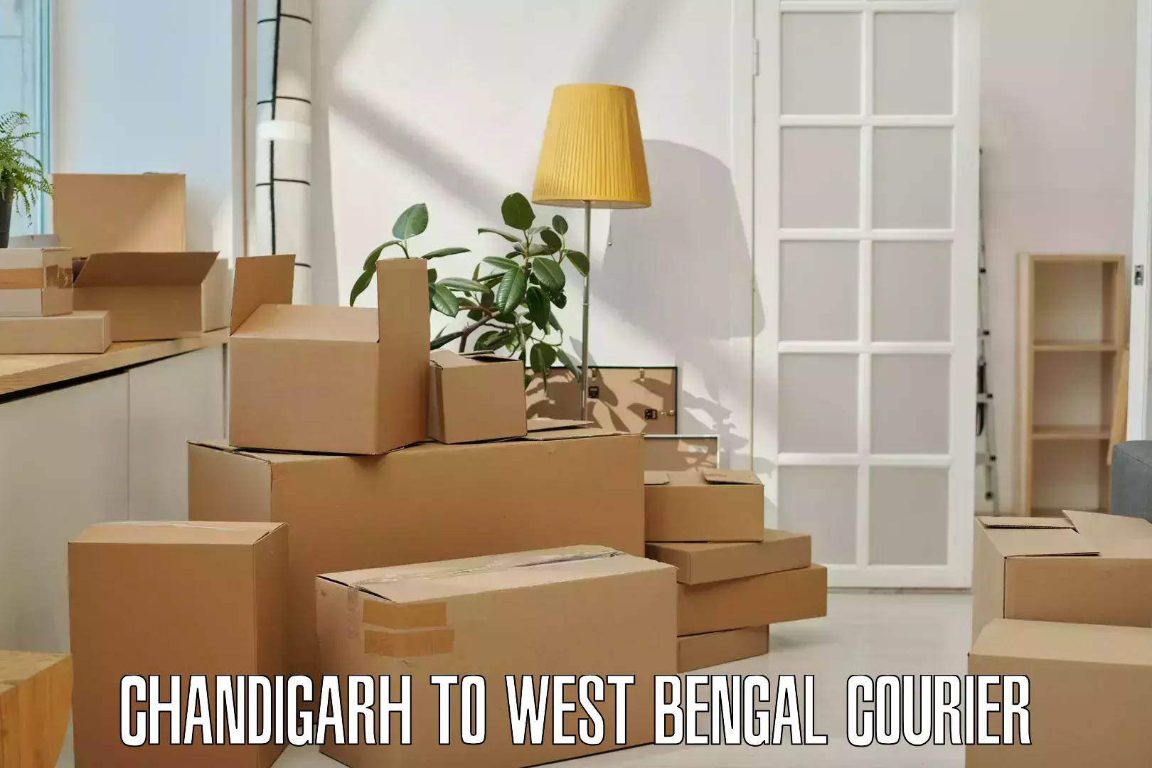 Advanced shipping services Chandigarh to Burdwan