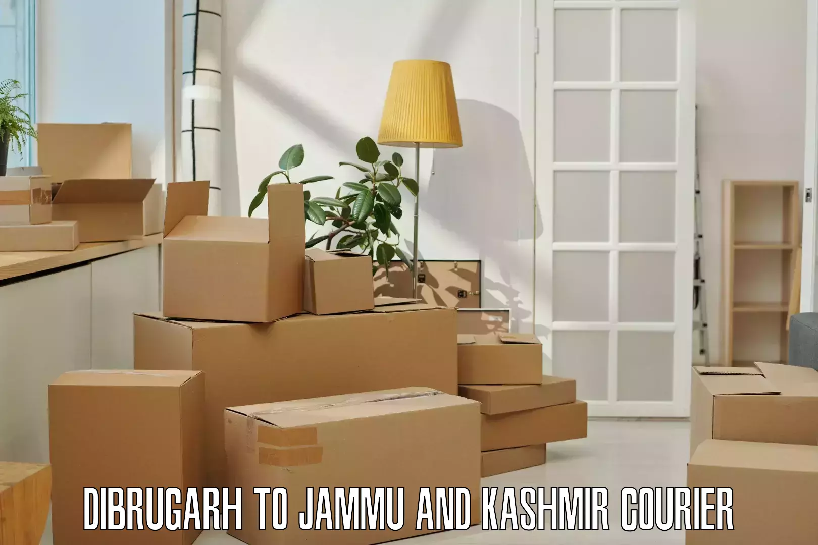 High-priority parcel service Dibrugarh to NIT Srinagar