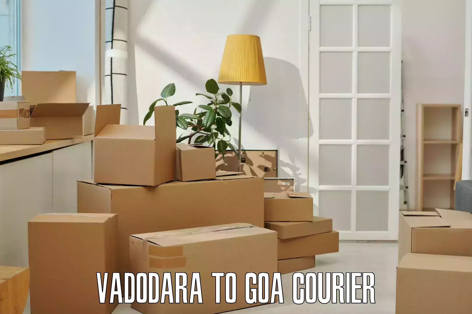 Express delivery network Vadodara to Goa