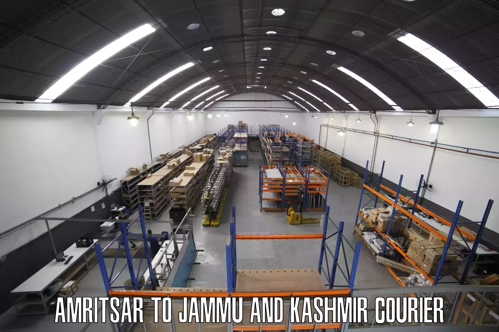 Custom courier packages Amritsar to Kupwara