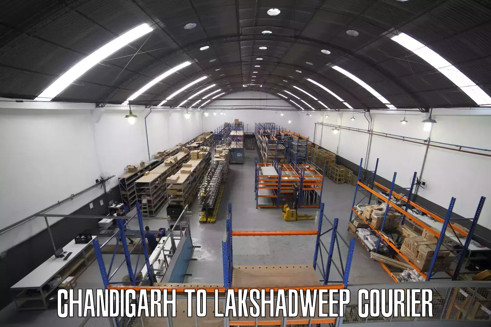 Comprehensive logistics Chandigarh to Lakshadweep