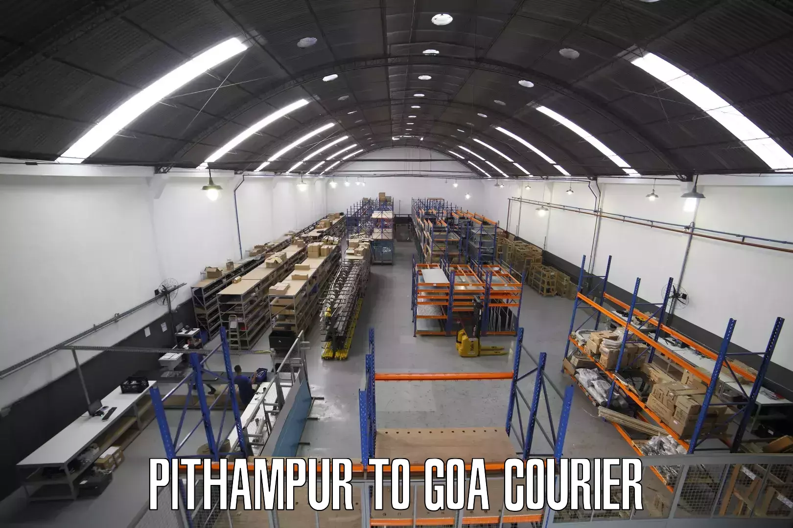 Versatile courier options Pithampur to Goa University