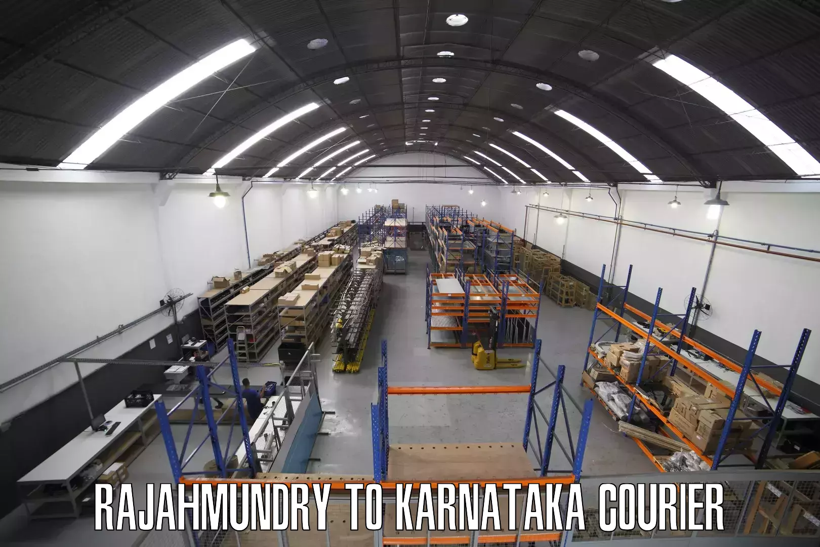 High-capacity parcel service Rajahmundry to Karnataka
