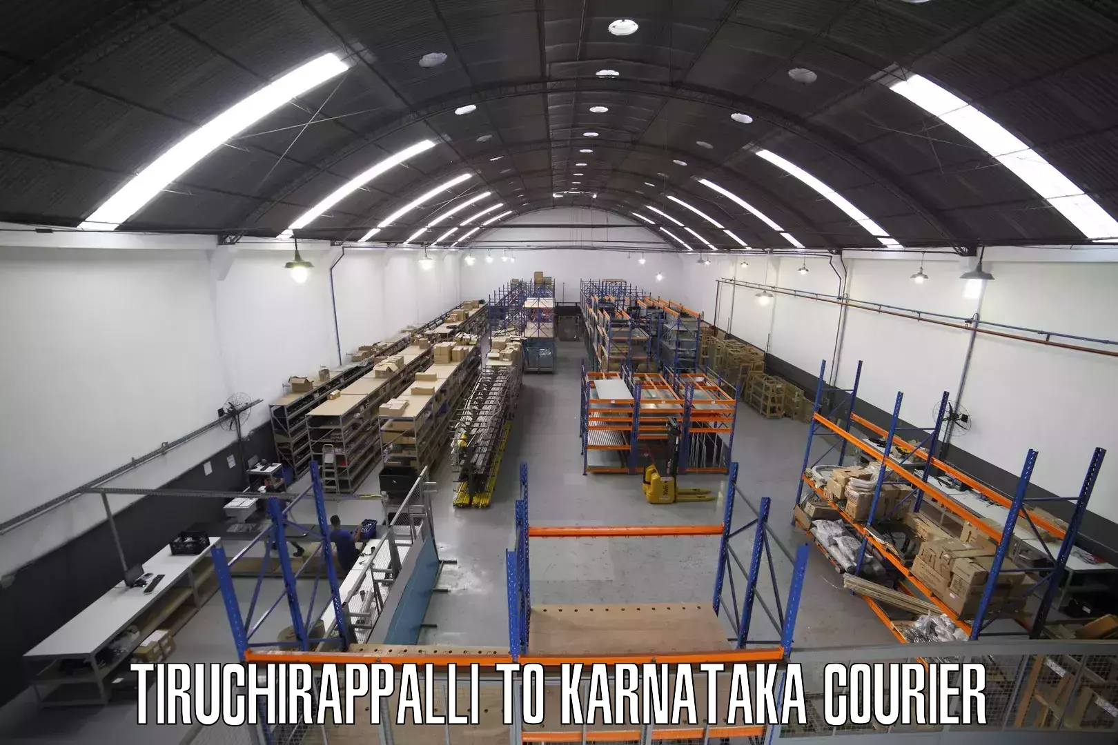 Sustainable courier practices Tiruchirappalli to Mangalore