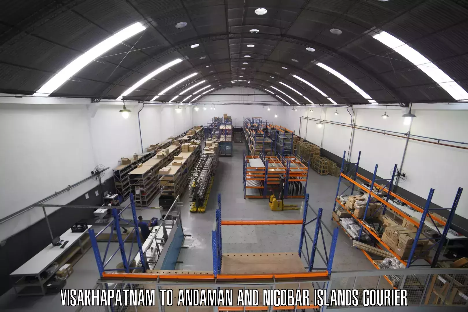 Supply chain efficiency Visakhapatnam to Port Blair