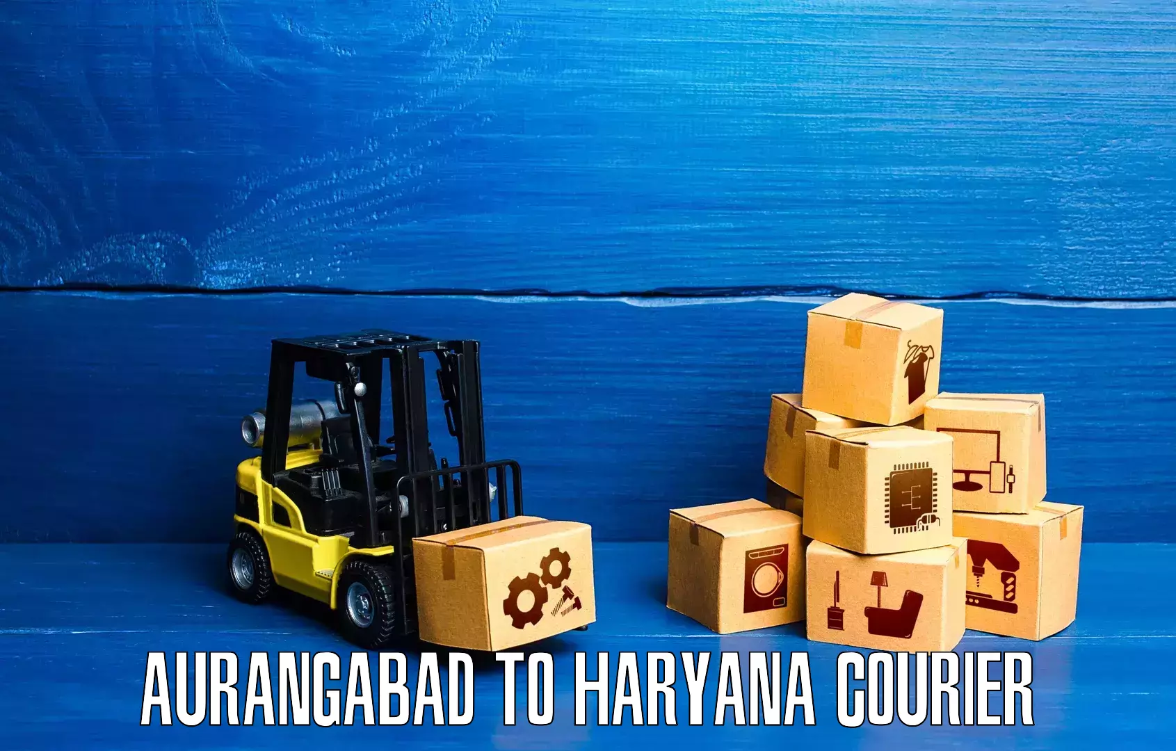 E-commerce shipping partnerships Aurangabad to NCR Haryana
