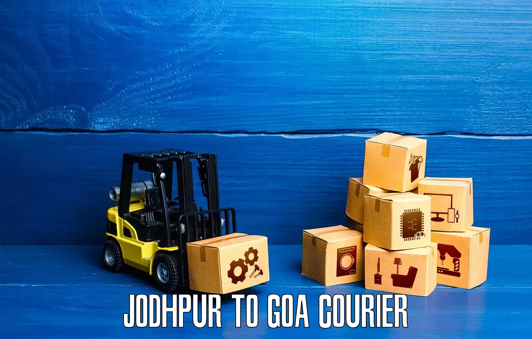 Lightweight parcel options Jodhpur to Bicholim