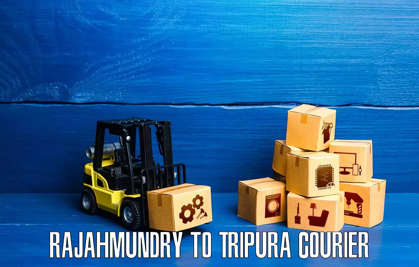 Enhanced shipping experience Rajahmundry to West Tripura