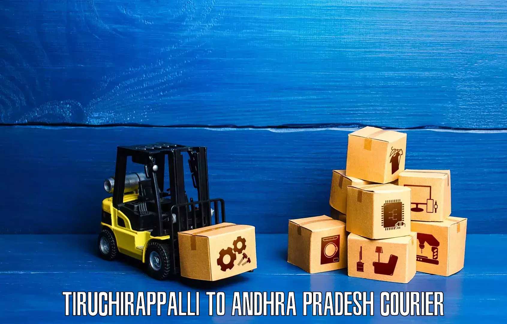 User-friendly courier app in Tiruchirappalli to Jinnuru