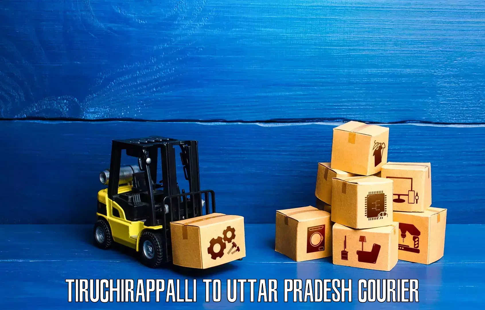 Reliable courier service in Tiruchirappalli to Kushinagar