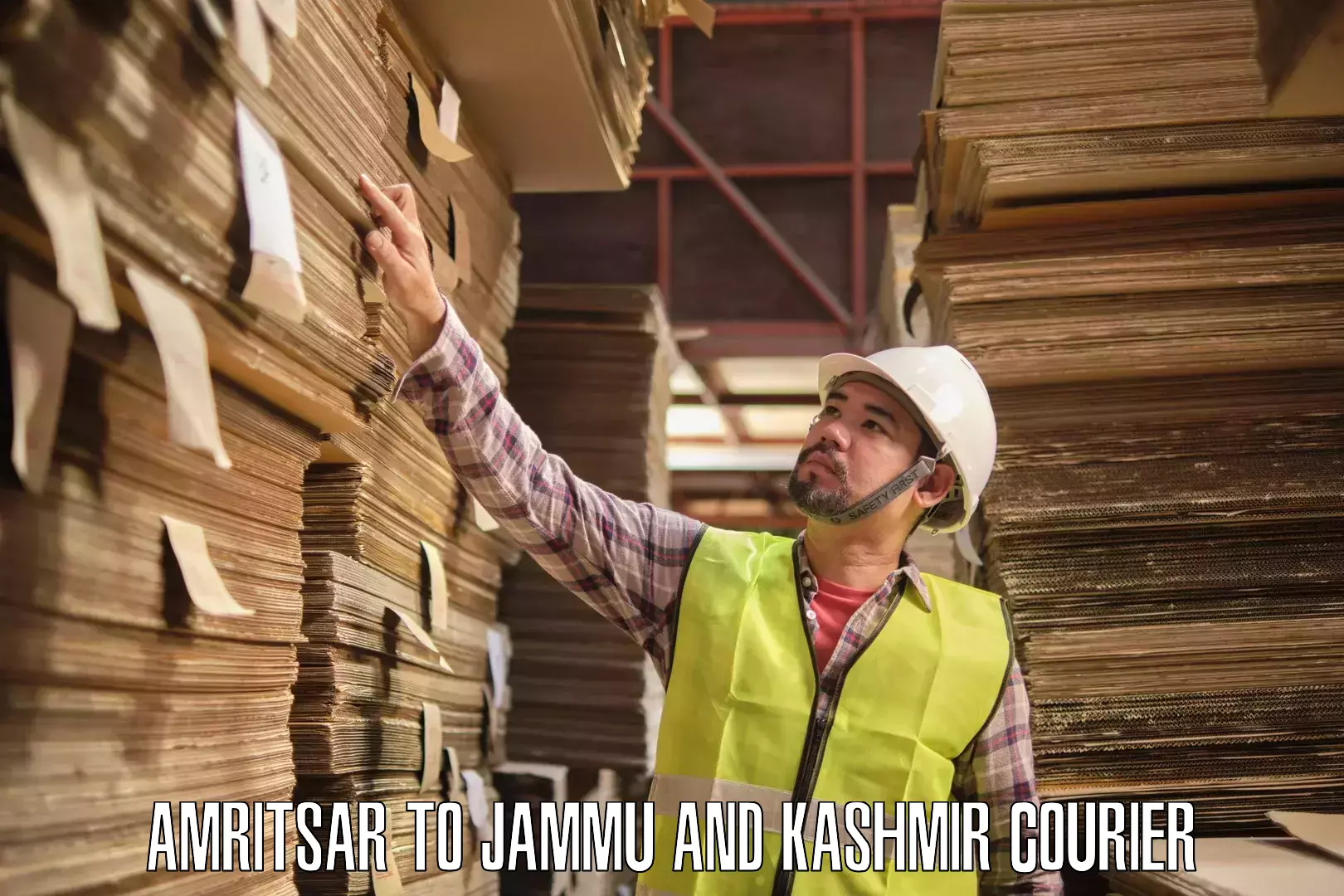 Tailored shipping services Amritsar to University of Kashmir Srinagar