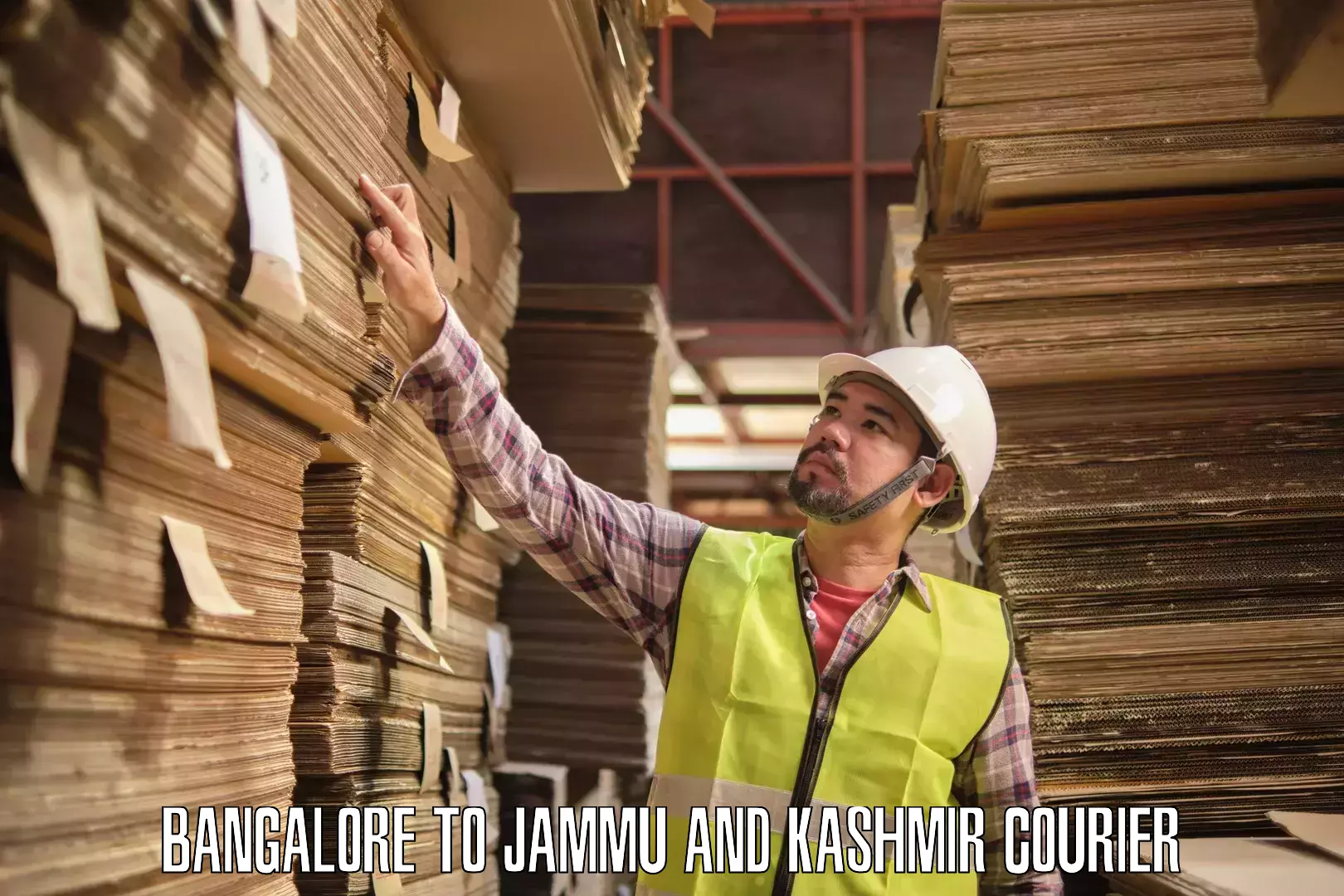 Quick booking process Bangalore to Jammu and Kashmir