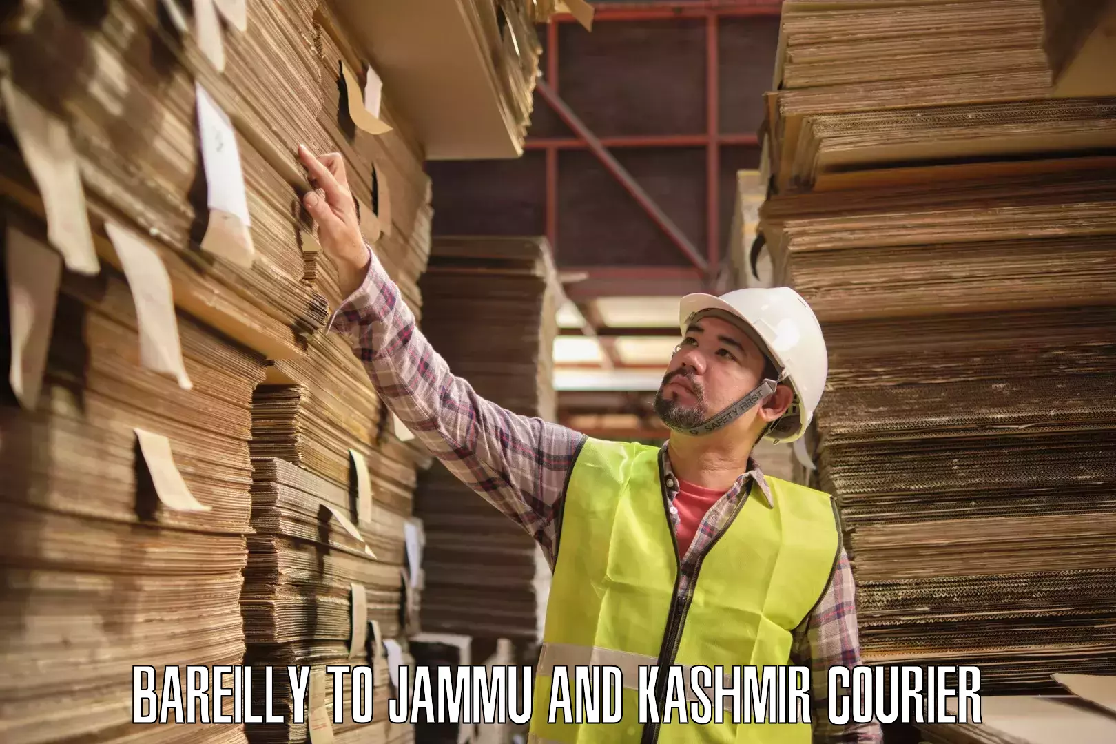 Commercial shipping rates Bareilly to IIT Jammu