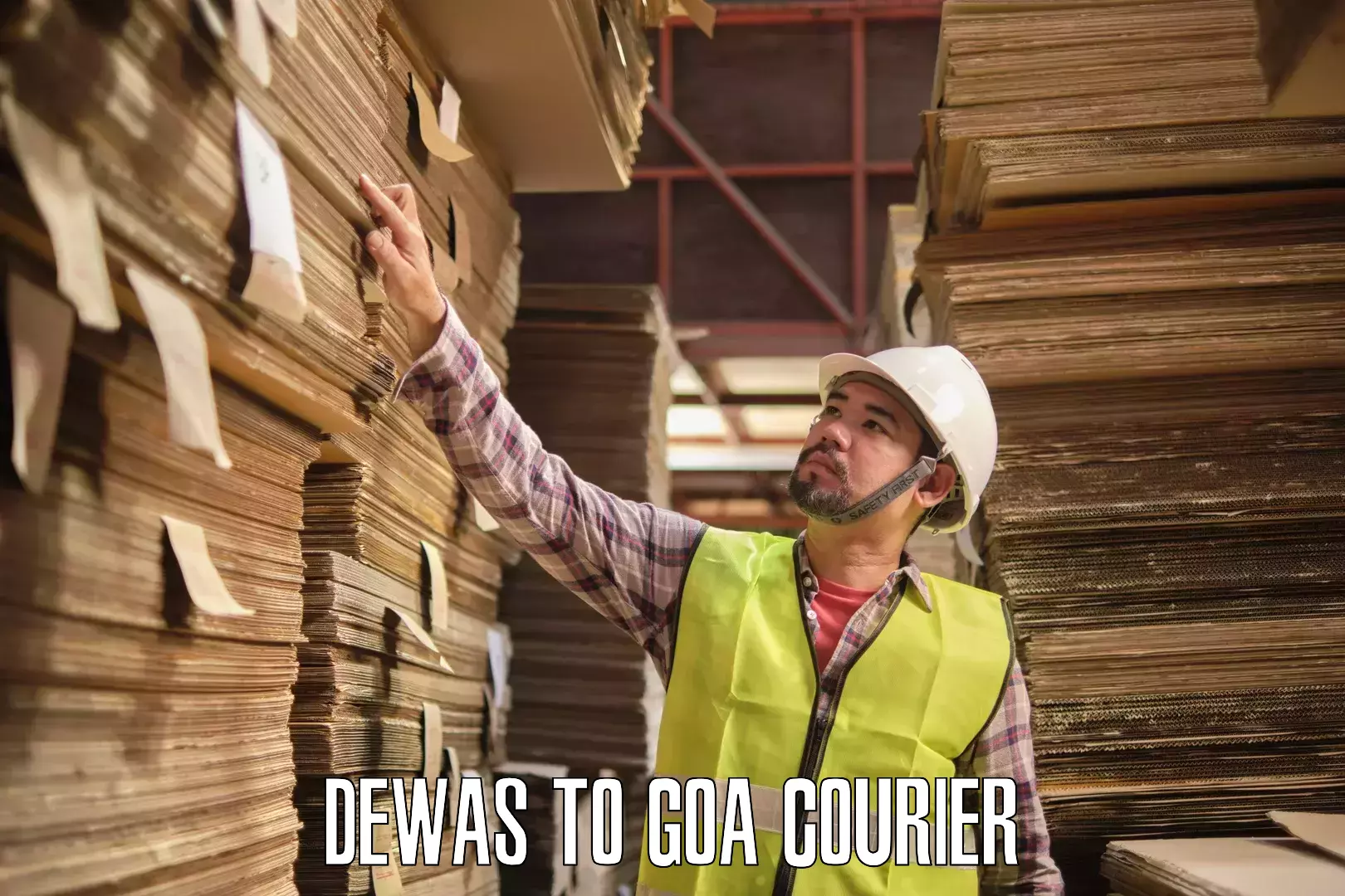 Dynamic courier operations in Dewas to Goa