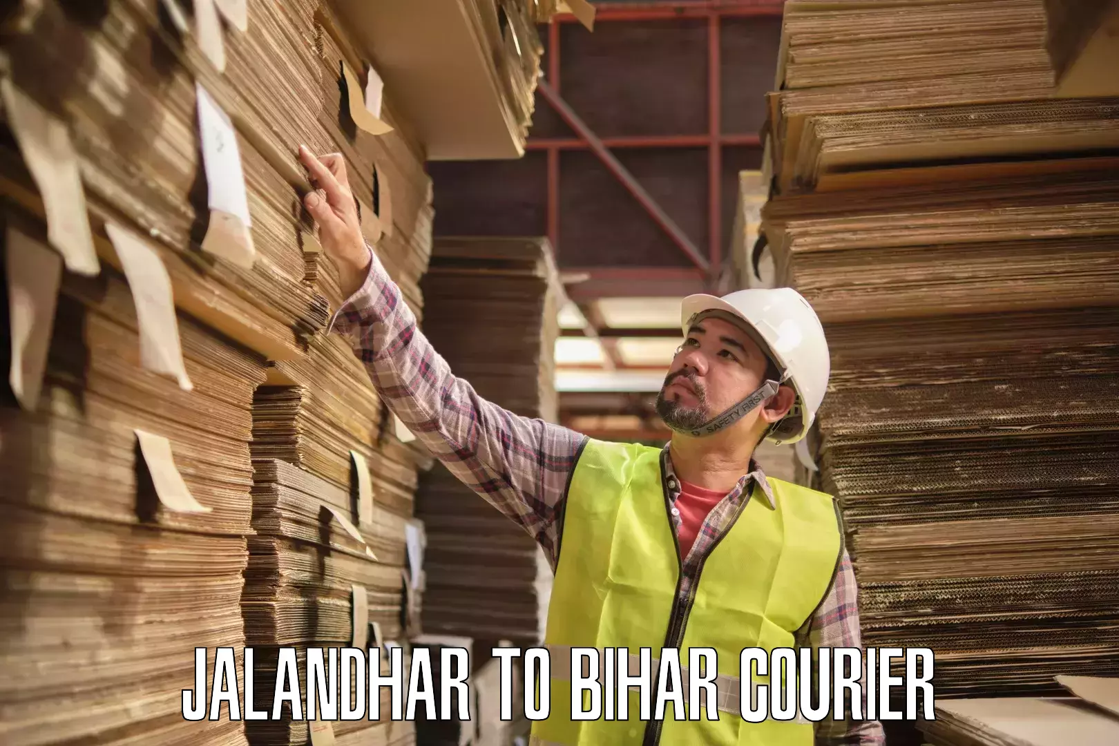 Local courier options Jalandhar to Rohtas