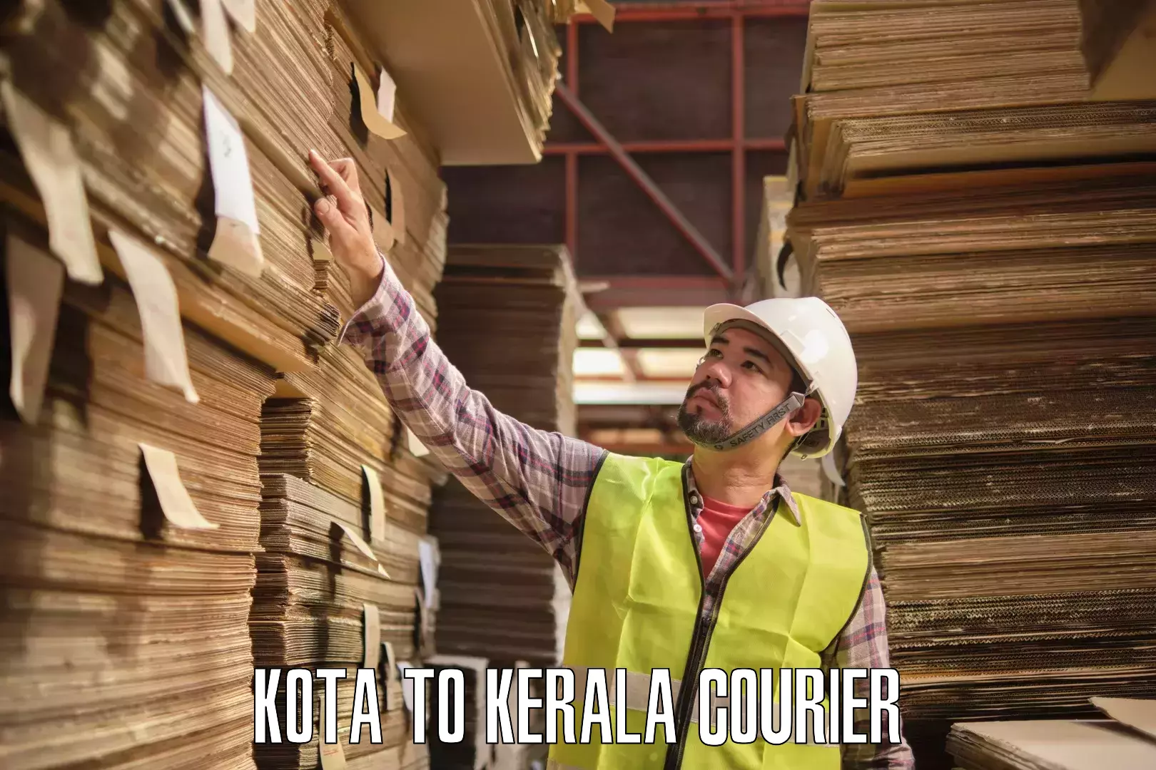 Online courier booking Kota to Cochin Port Kochi