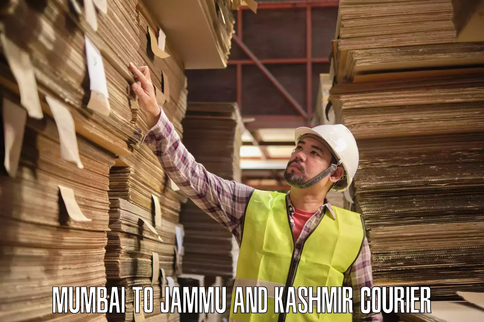 Sustainable courier practices Mumbai to Kathua