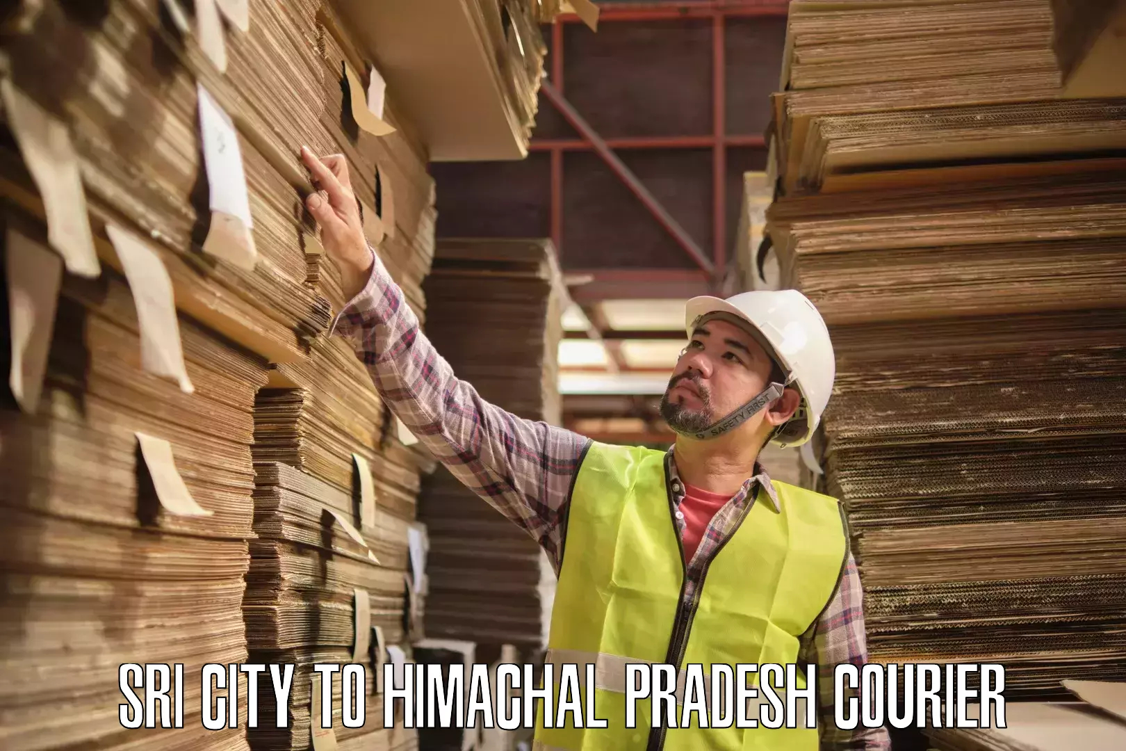 Weekend courier service Sri City to Himachal Pradesh
