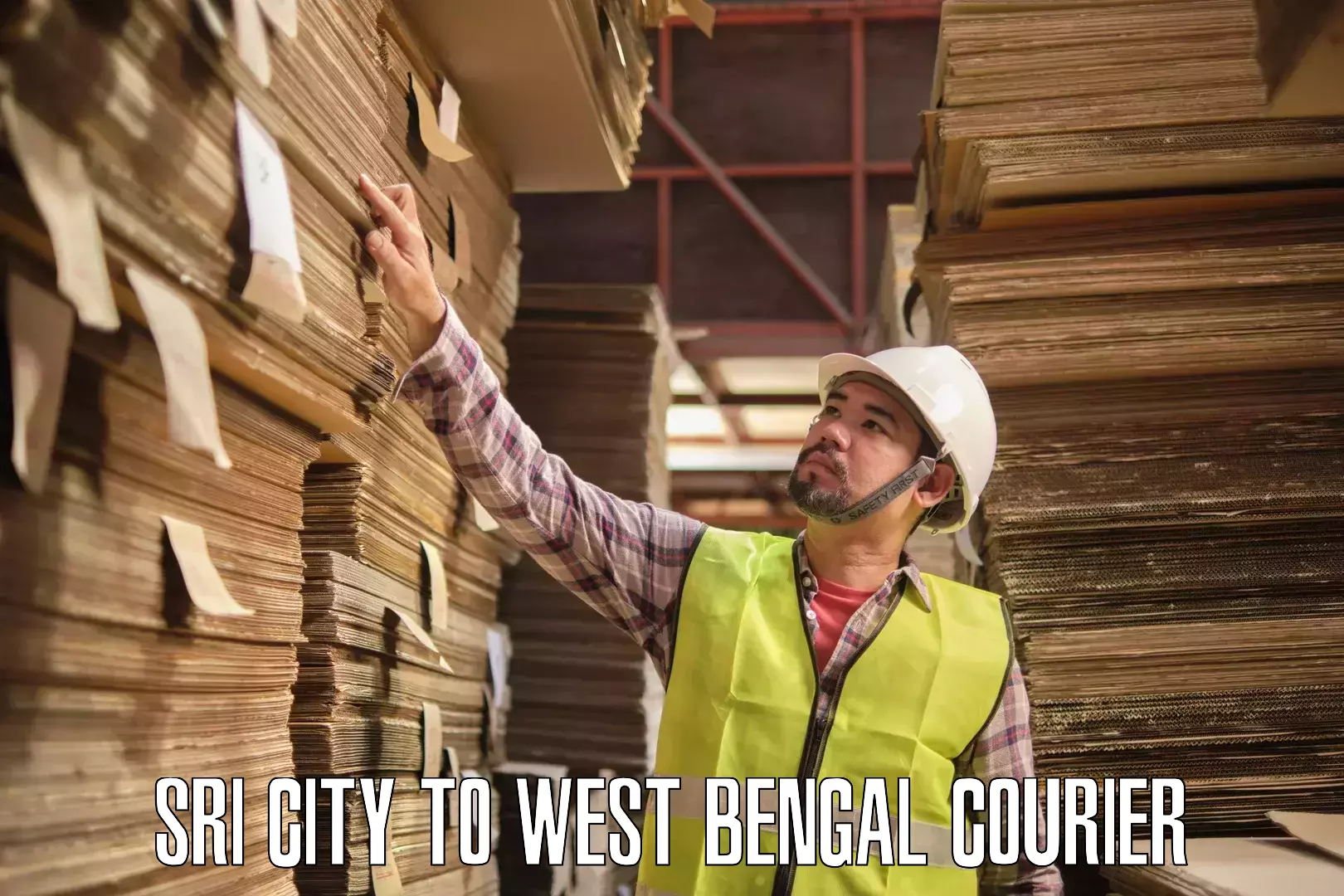 Reliable delivery network Sri City to West Bengal