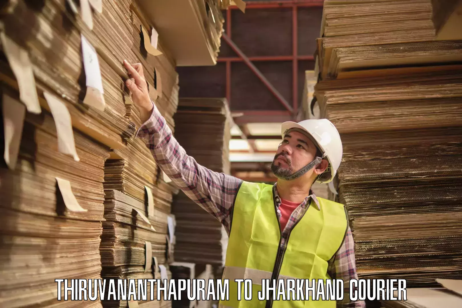 Shipping and handling Thiruvananthapuram to Jharkhand