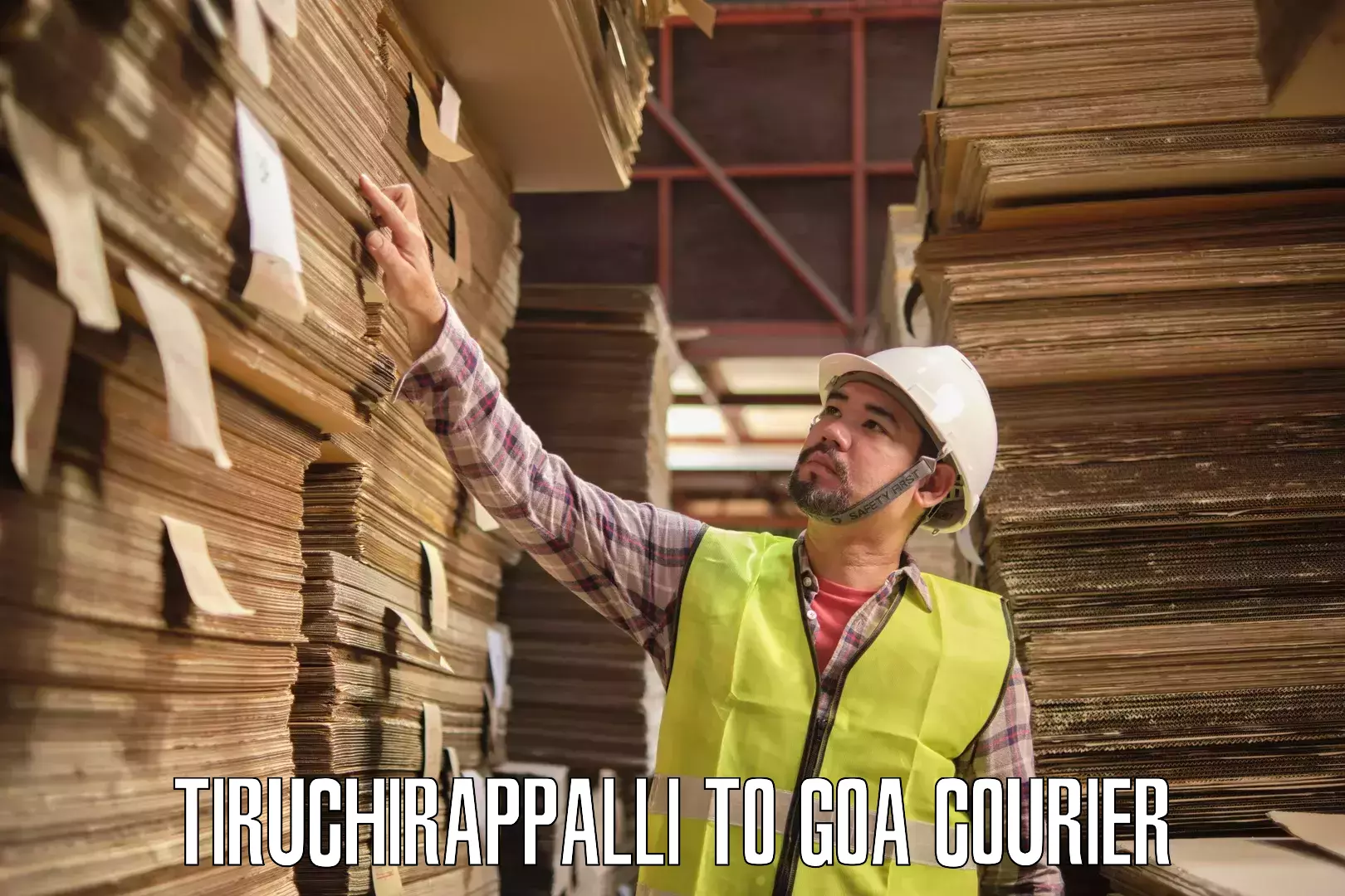 Quality courier services Tiruchirappalli to Goa