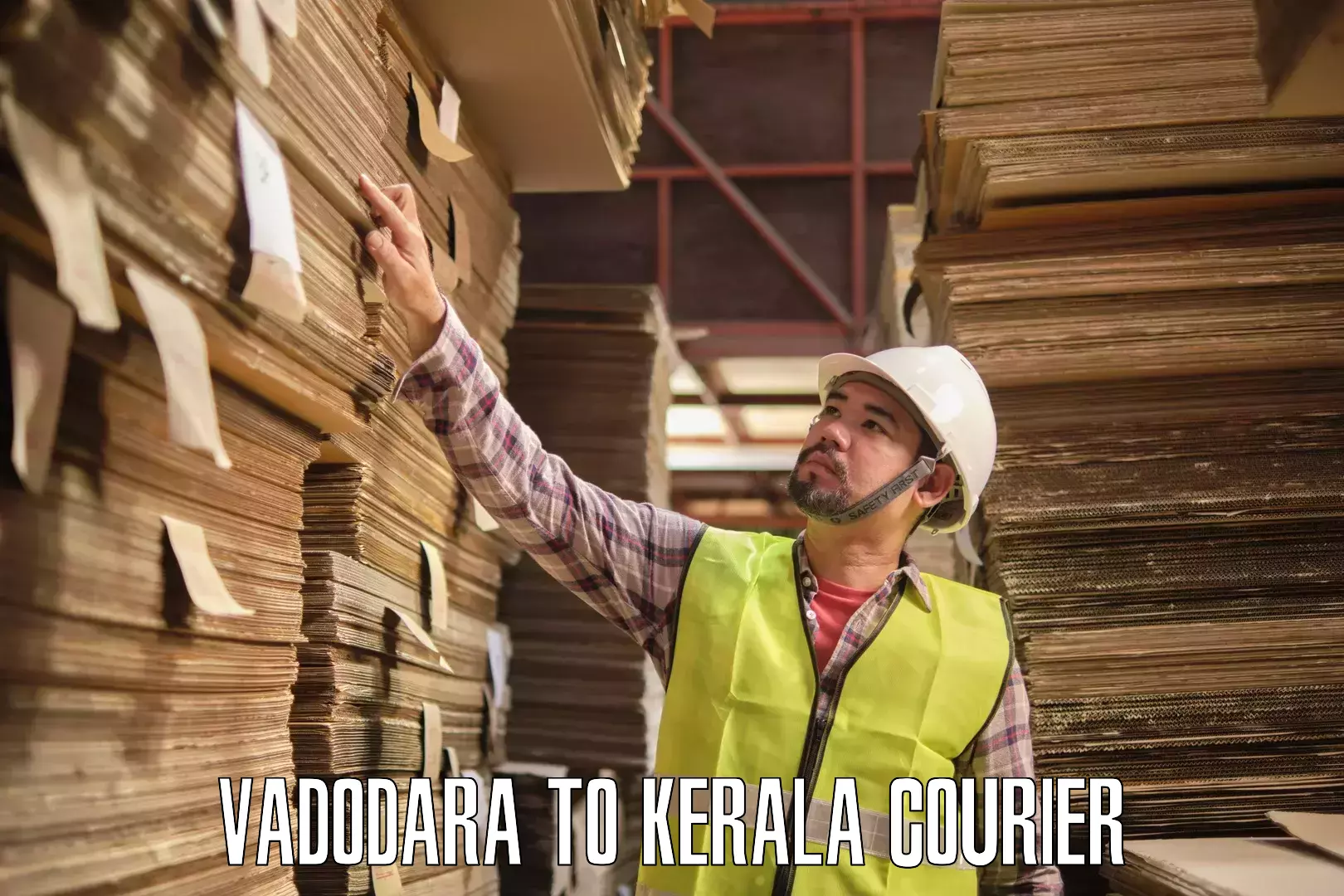 Corporate courier solutions Vadodara to Punalur