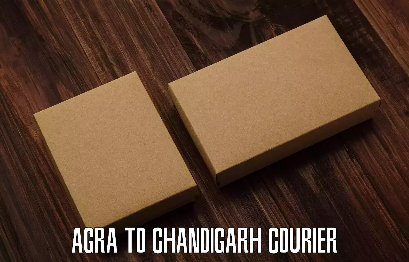 Custom courier packaging Agra to Panjab University Chandigarh