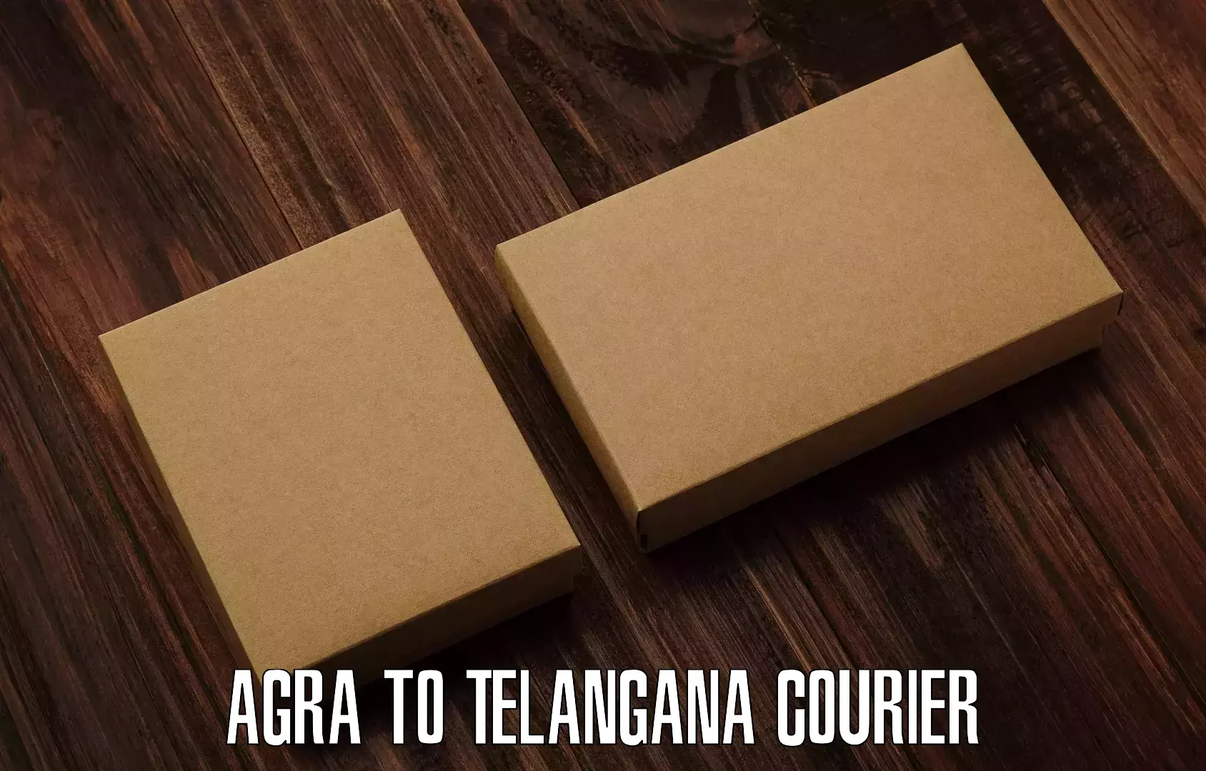 Professional courier handling Agra to Telangana