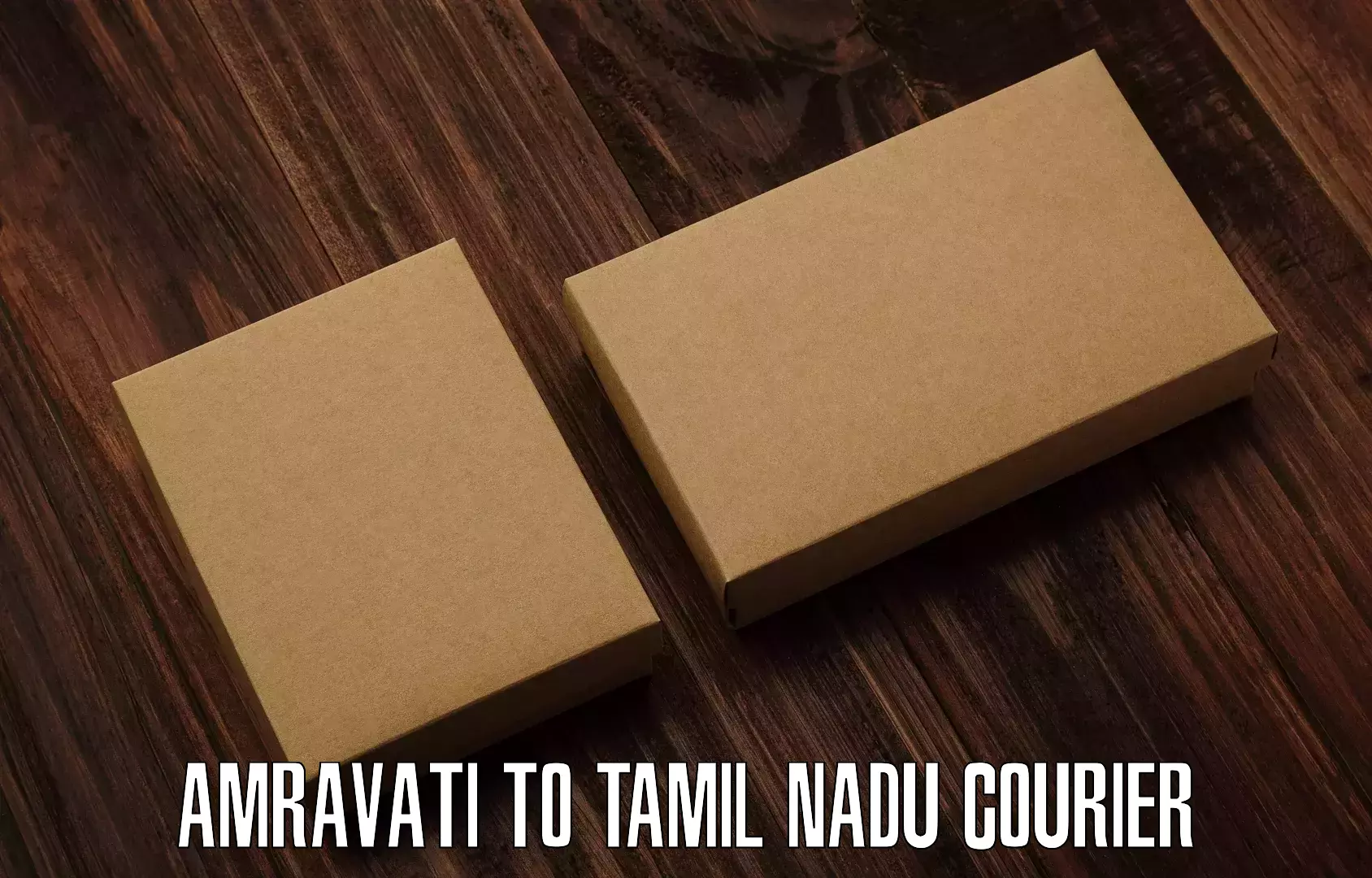 Quick parcel dispatch Amravati to Sivaganga