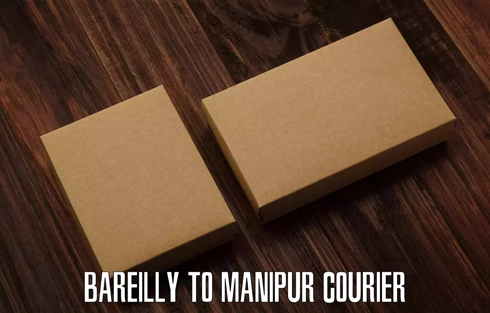 Courier rate comparison Bareilly to Chandel