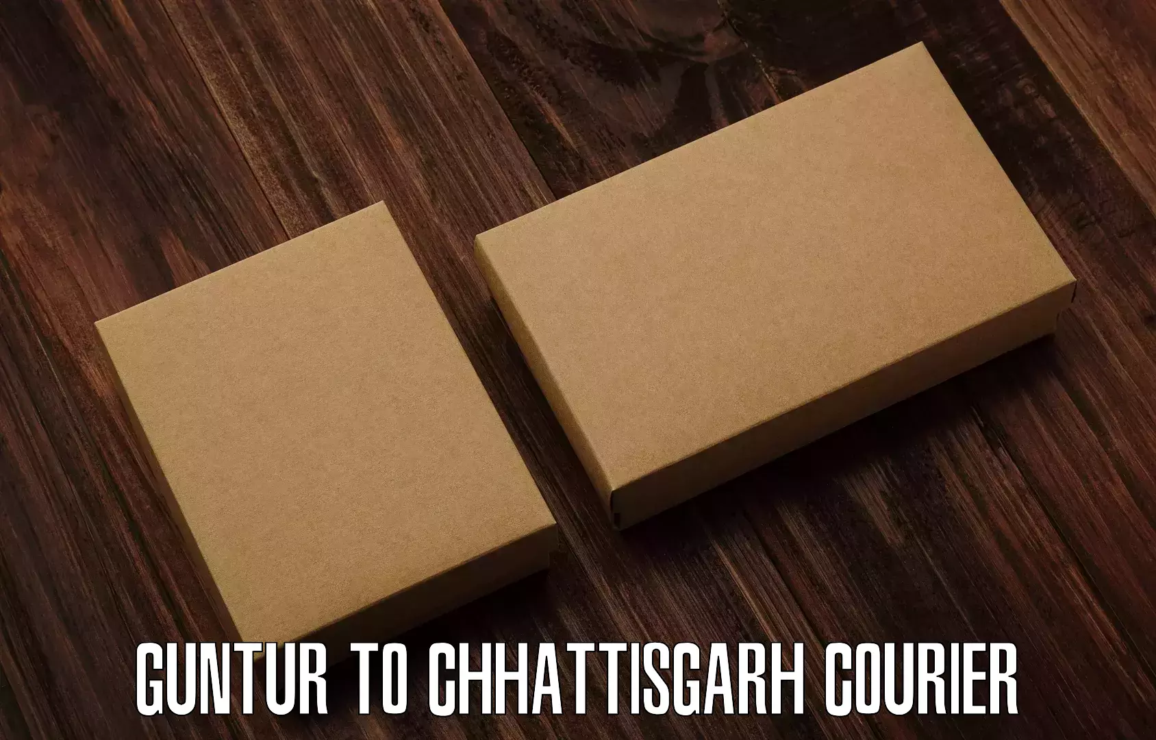 Online courier booking Guntur to Bargidih