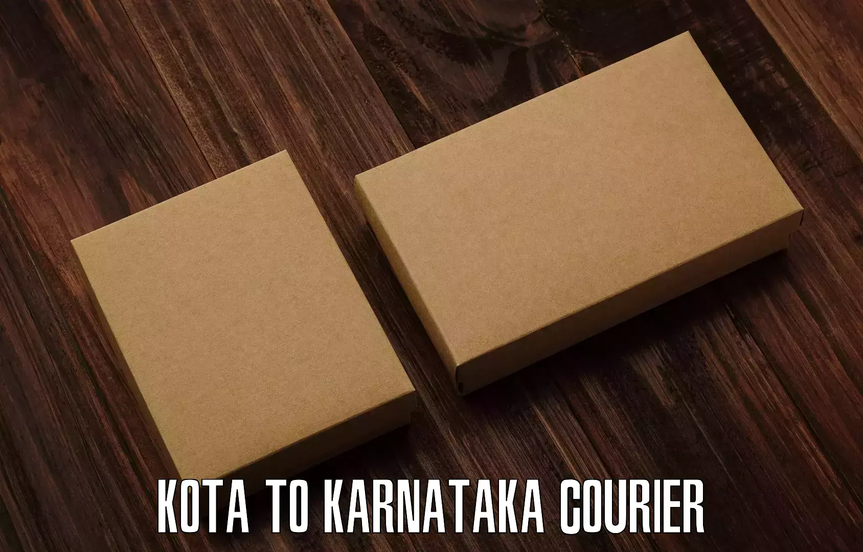Express courier facilities Kota to Virajpet
