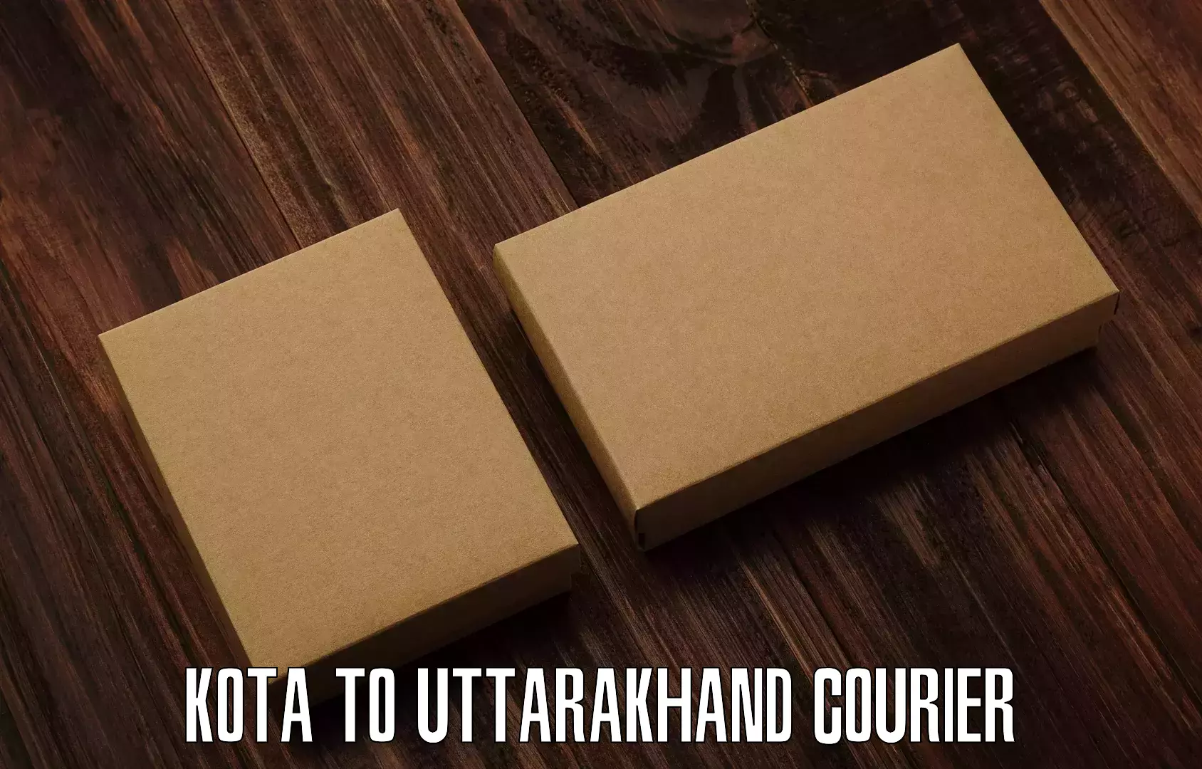 Courier service booking Kota to Haldwani