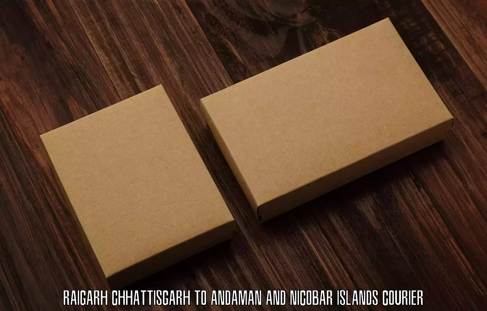 Specialized shipment handling Raigarh Chhattisgarh to Andaman and Nicobar Islands
