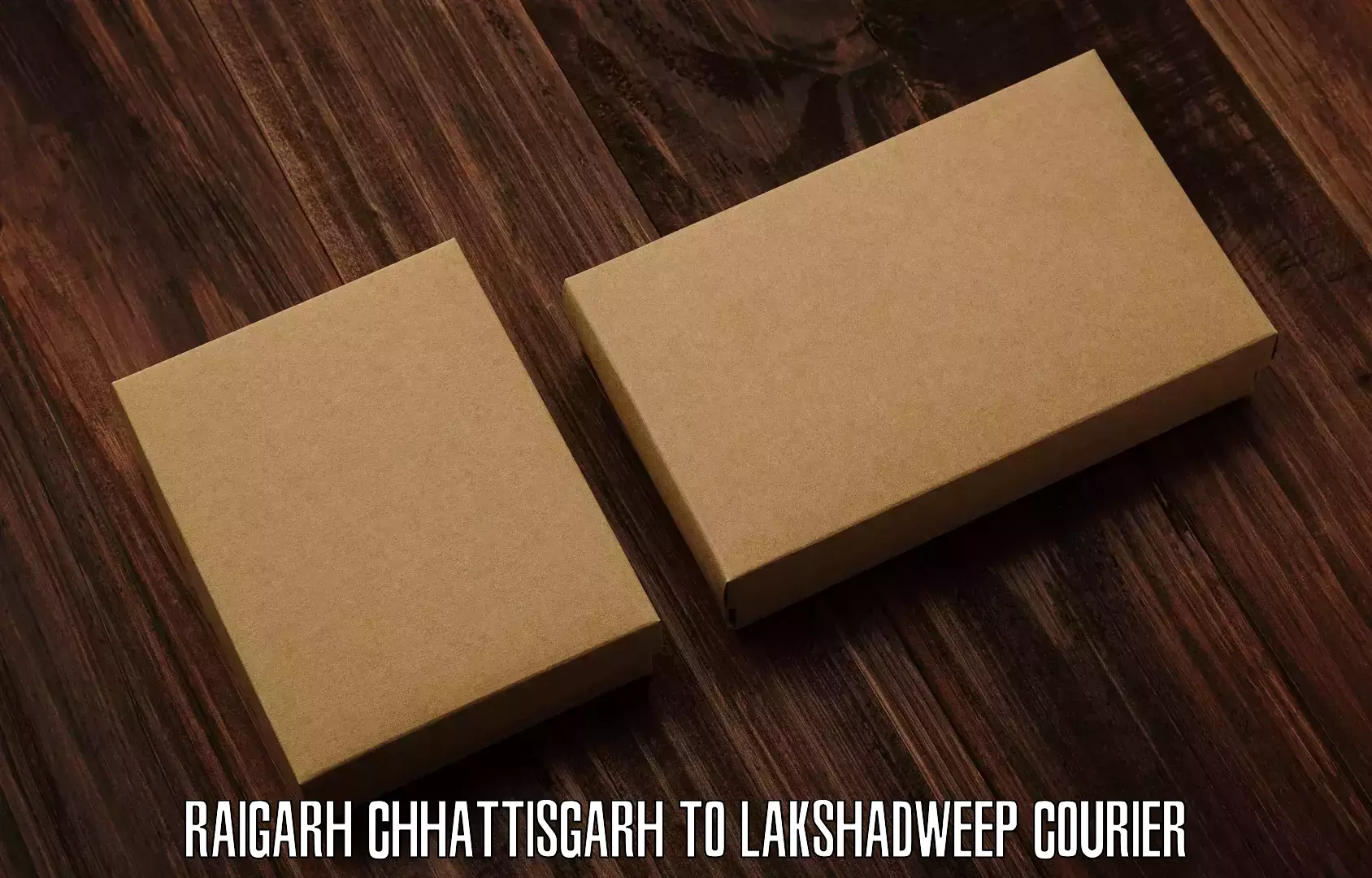 Cash on delivery service in Raigarh Chhattisgarh to Lakshadweep