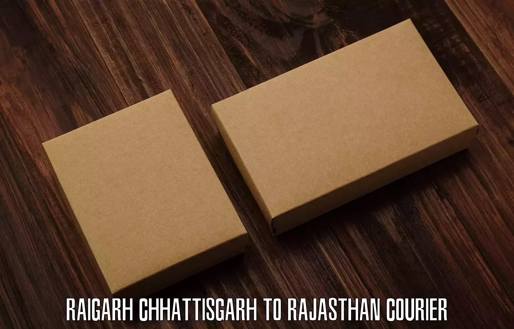 International courier networks Raigarh Chhattisgarh to Reengus