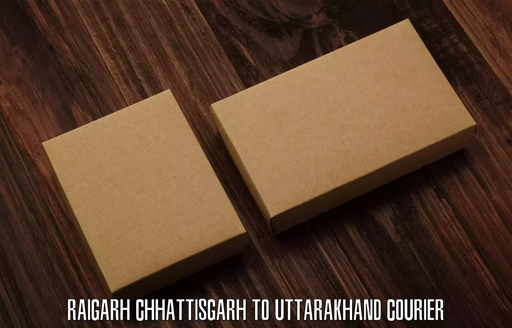 Flexible delivery scheduling Raigarh Chhattisgarh to Gairsain