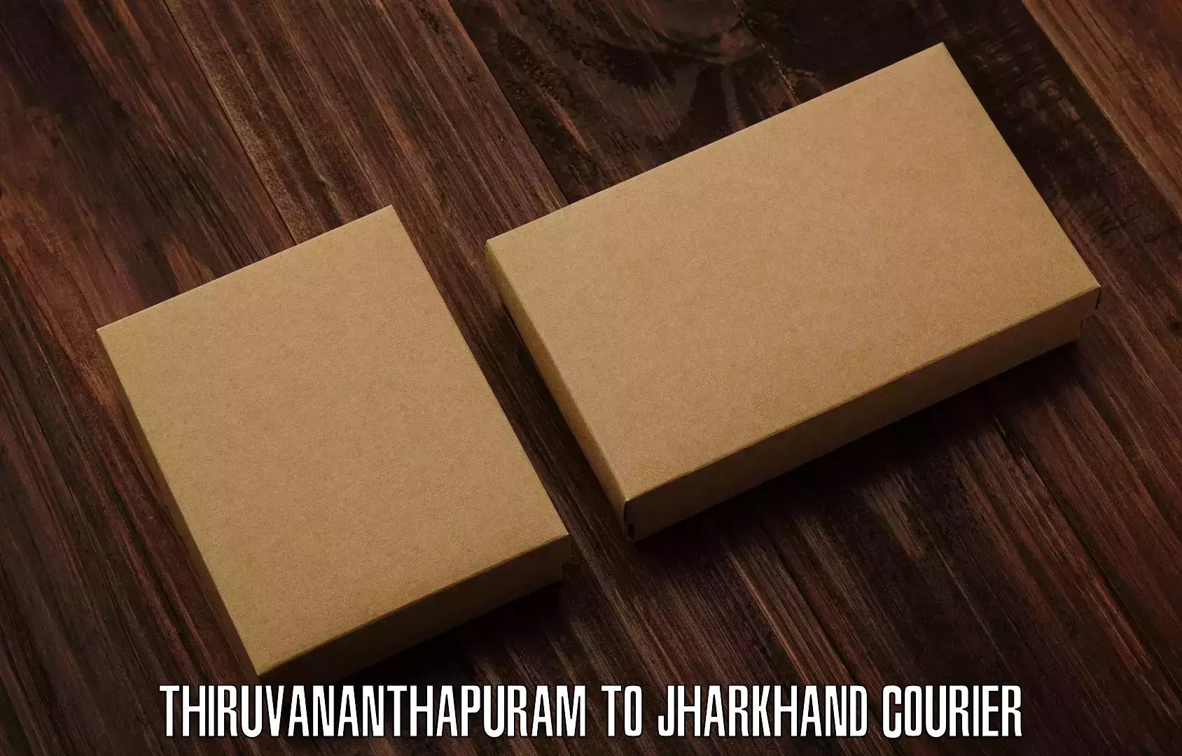 Courier services Thiruvananthapuram to Dhalbhumgarh