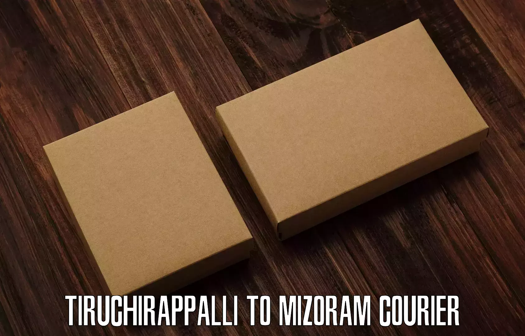 Courier service efficiency Tiruchirappalli to Aizawl