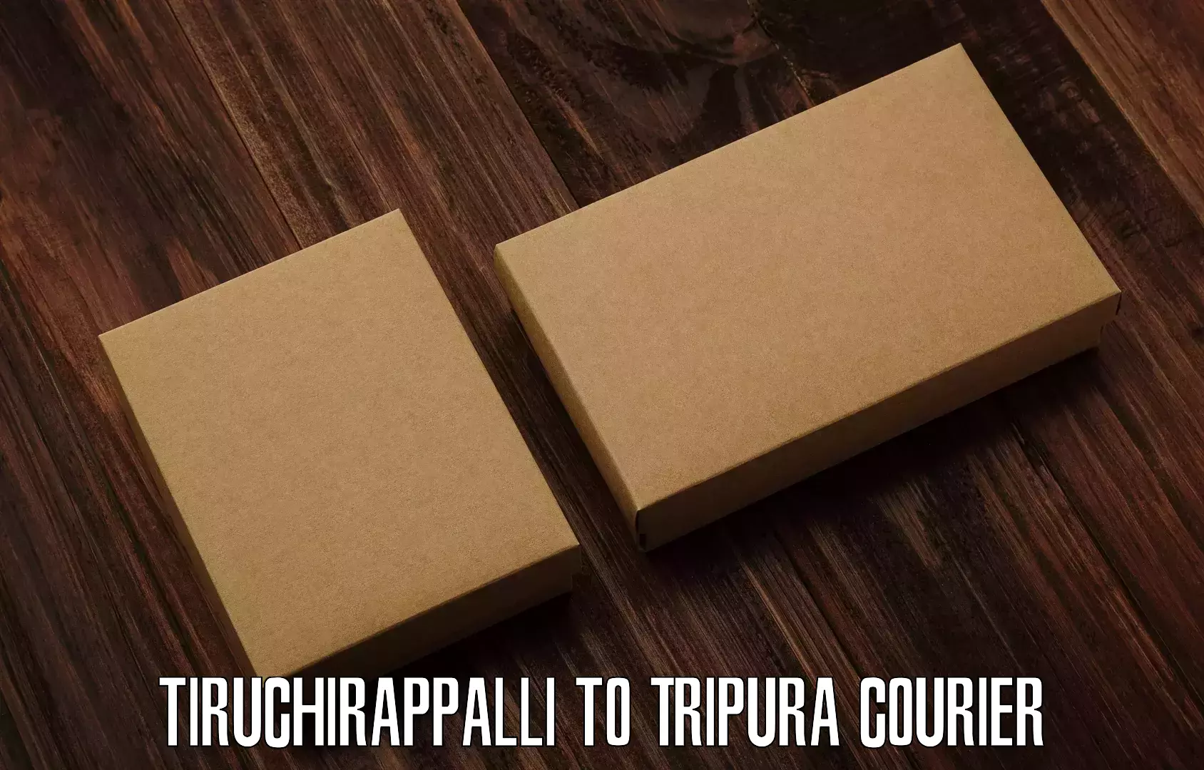 Modern courier technology Tiruchirappalli to North Tripura