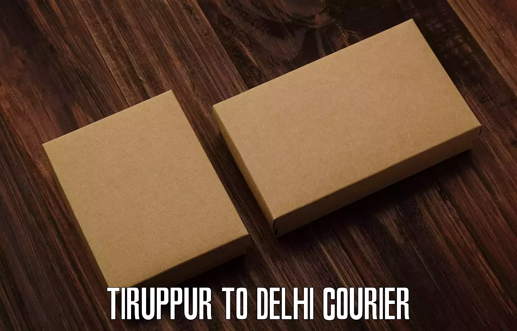 Courier service efficiency Tiruppur to Subhash Nagar