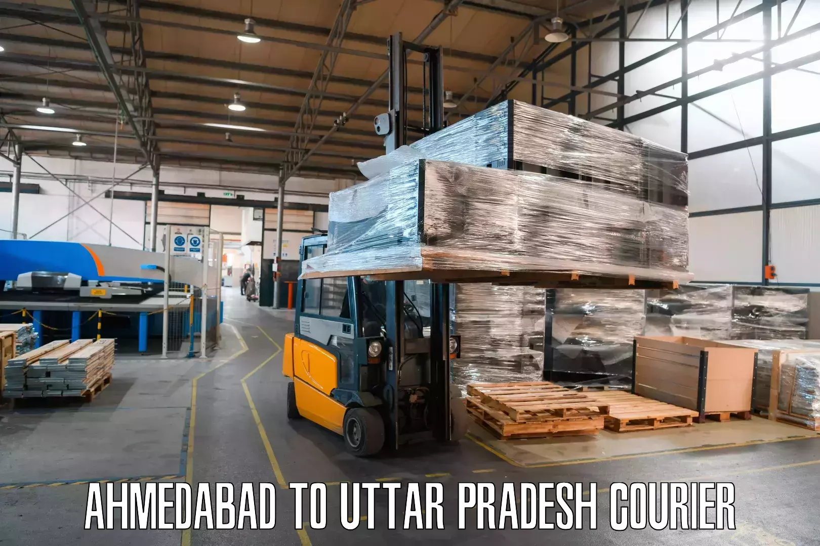 Rapid freight solutions Ahmedabad to Etawah