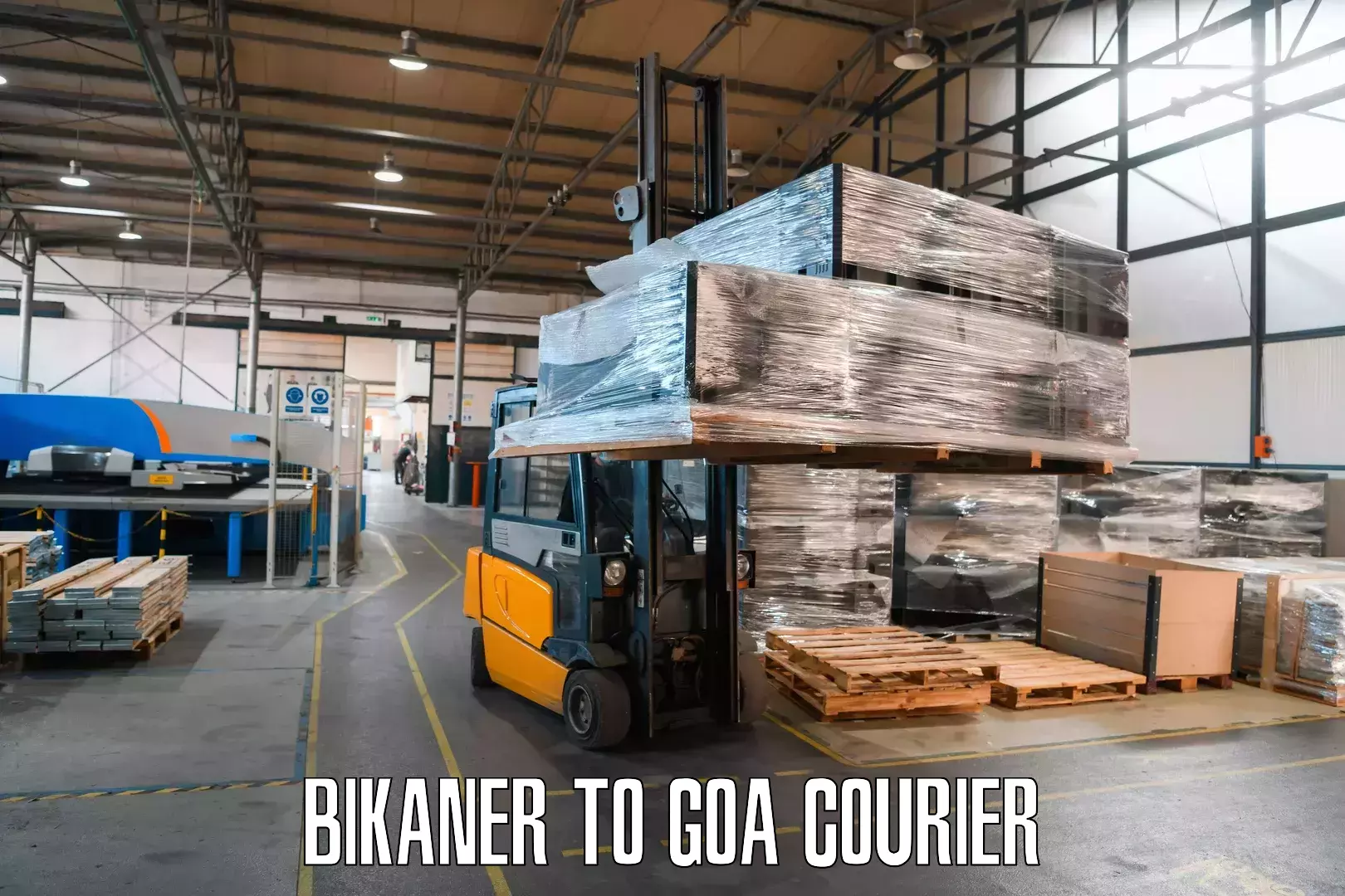 Cost-effective courier options Bikaner to IIT Goa