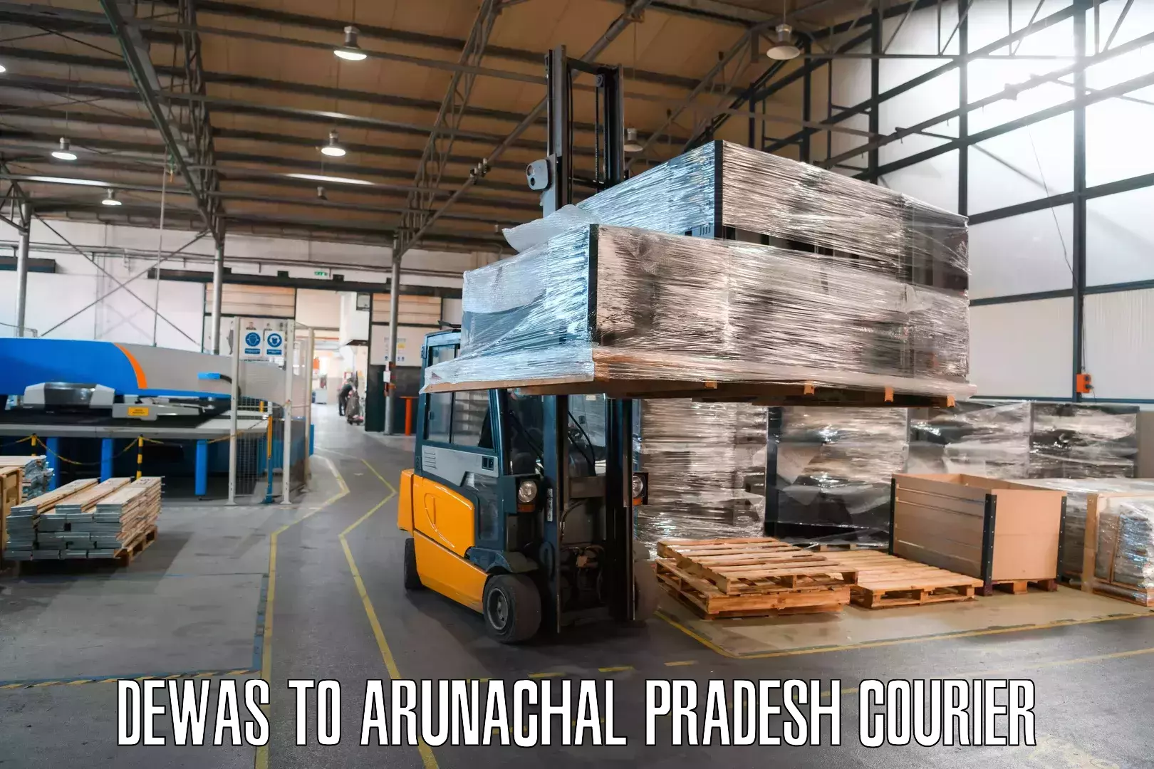 Business shipping needs in Dewas to Arunachal Pradesh