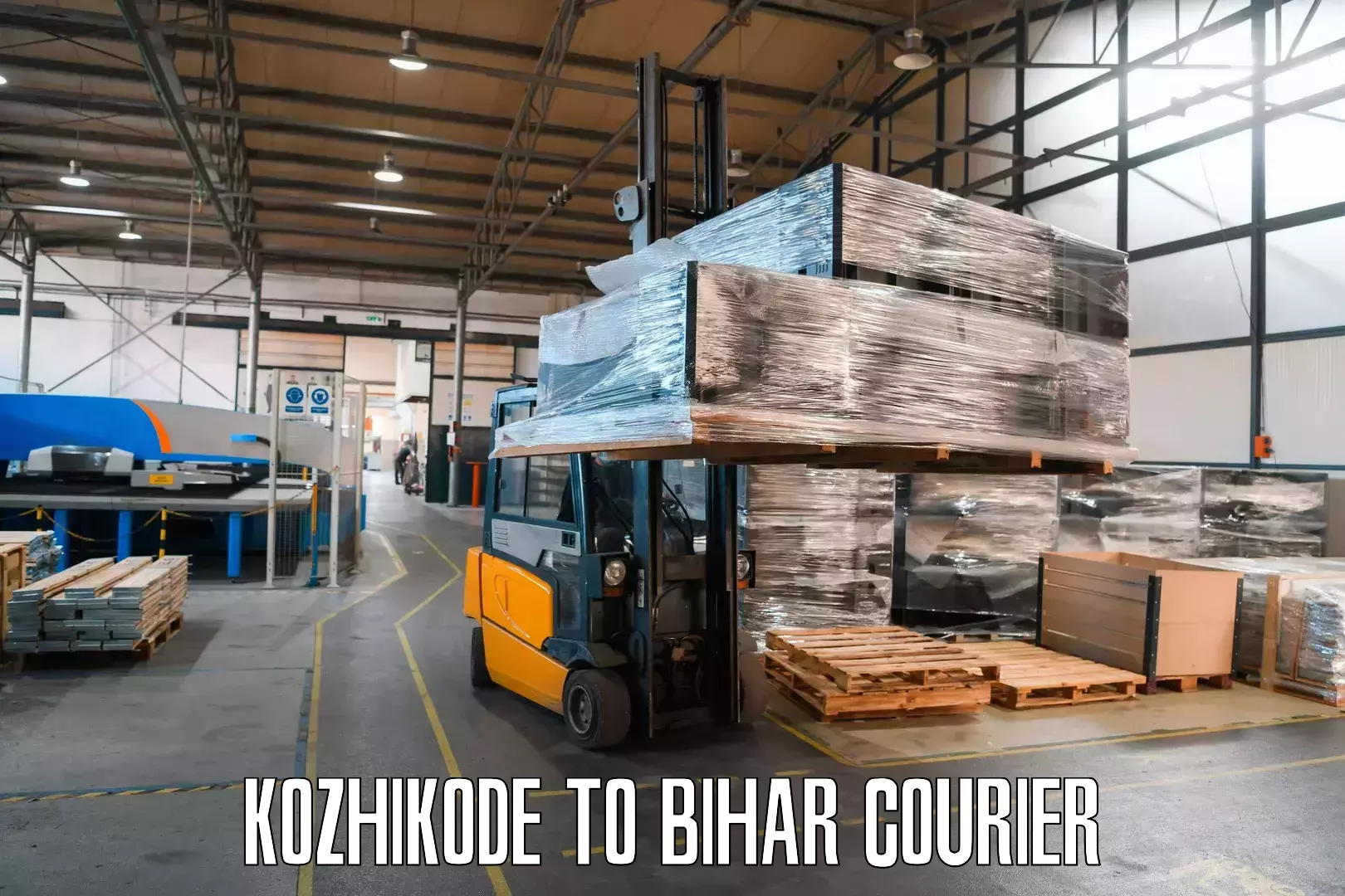 Advanced package delivery Kozhikode to Bihar