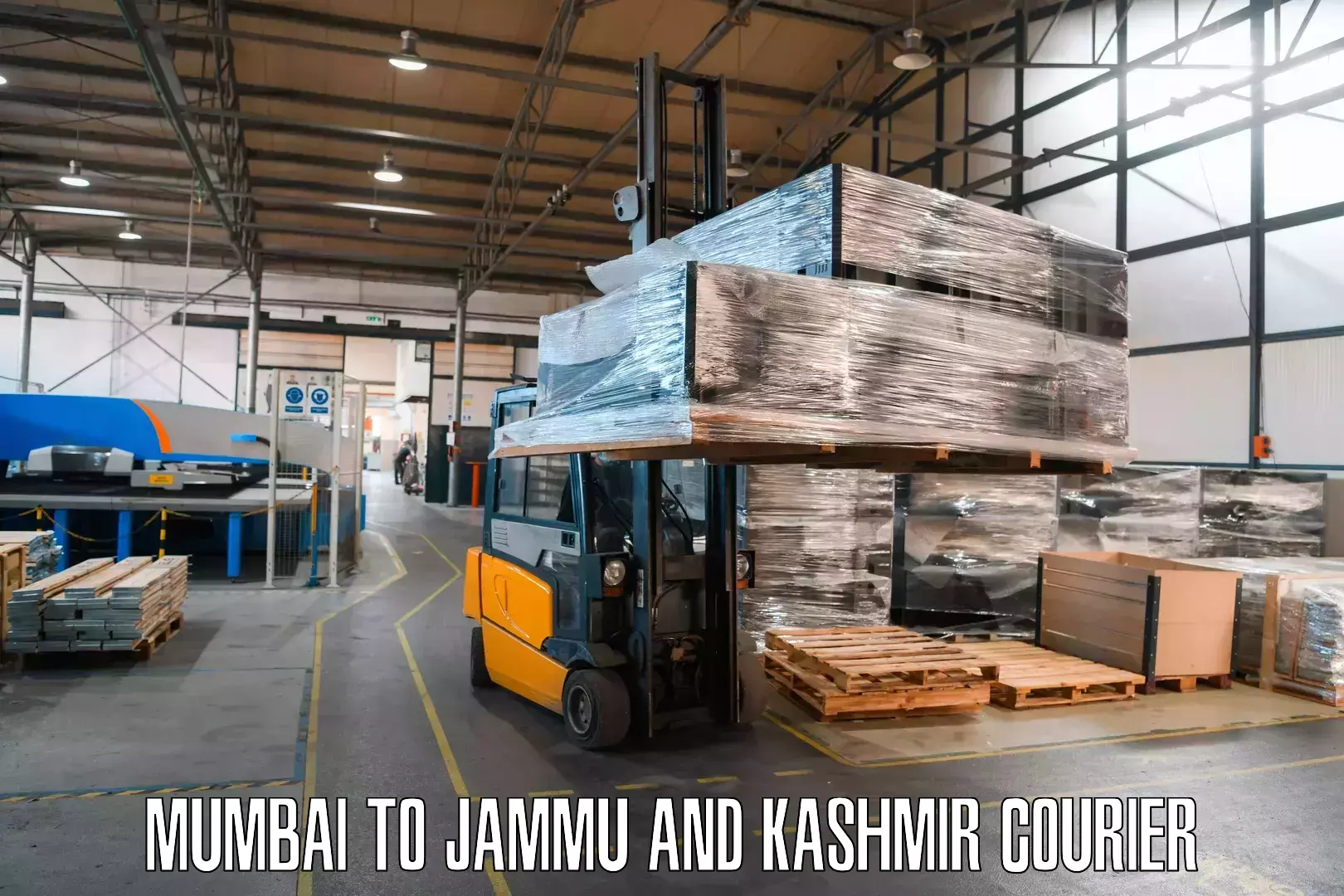 Air courier services in Mumbai to Jammu and Kashmir