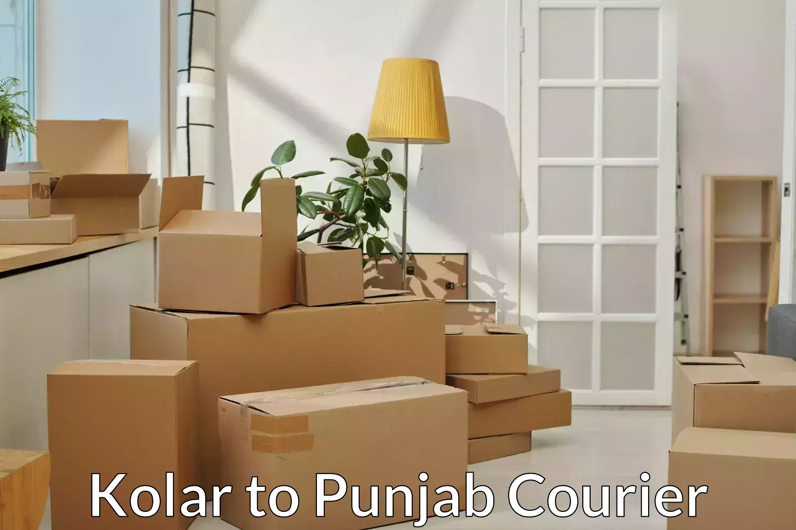 Cost-effective moving solutions Kolar to Jalandhar