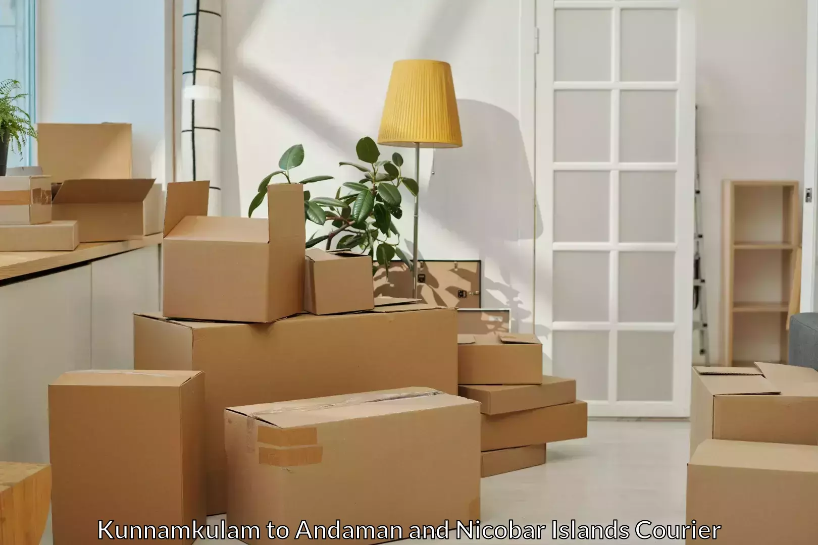 Affordable household movers Kunnamkulam to North And Middle Andaman