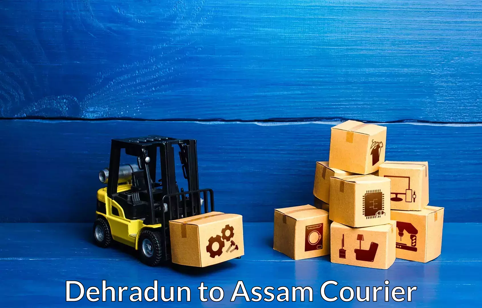 Furniture transport service Dehradun to Udalguri